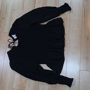 Dear John women's size small black shirt